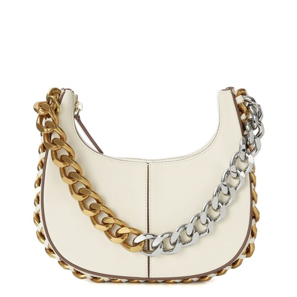Tiffany & Fred Paris Smooth Leather Crossbody, White NWT & Dust Bag